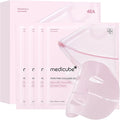 medicube Salmon DNA PDRN pink collagen jelly gel mask | overnight face mask for glass glow skin- elasticity, hydrating, firming and moisturizing | korean skincare, 28g, 4ea